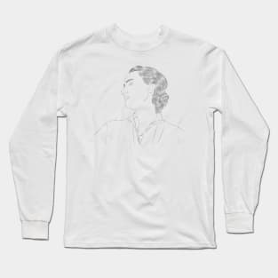 Georgia O'Keeffe - Portrait Long Sleeve T-Shirt